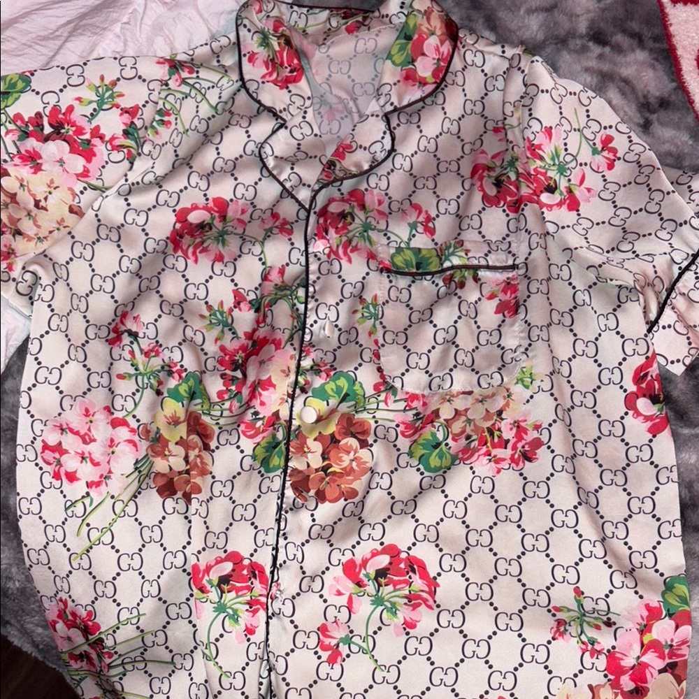 Luxury inspired pajama set
